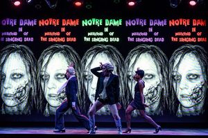 Ben Allen Carter, Ruth Waiwaiole (Notre Dame), Kendal Williams. @ BroadwayWorld Ben Allen Carter, Ruth Waiwaiole (Notre Dame), Kendal Williams. Photo