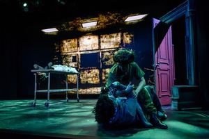 Matt Kontur (Romero) and Tristan Smith (Punxsutawney). Photo