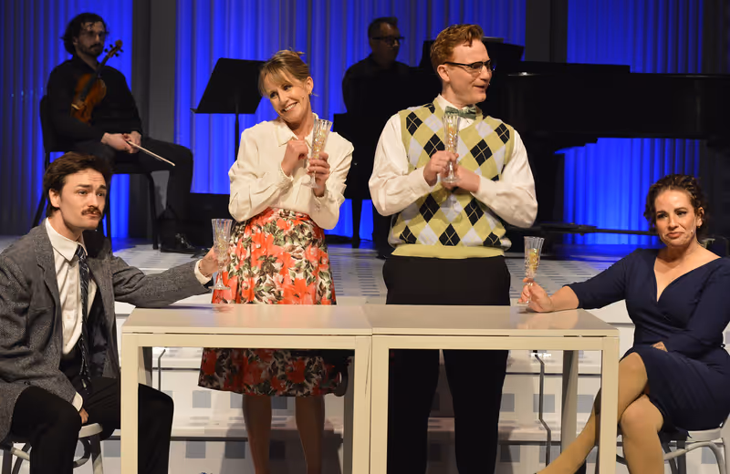Photos: I LOVE YOU, YOU'RE PERFECT, NOW CHANGE Opens at International City Theatre — photo 1 of 12