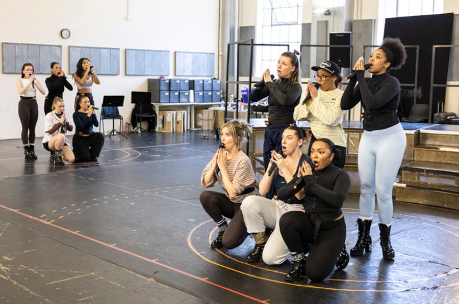 Photos: SIX New West End Queens in Rehearsal Image
