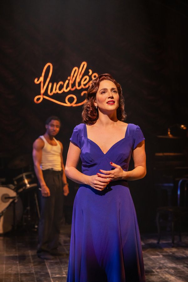 Myles Frost and Samantha Massell in Chez Joey at Arena Stage Photo