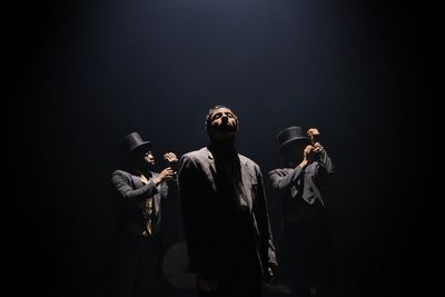 Myles Frost and the company of Chez Joey at Arena Stage Photo