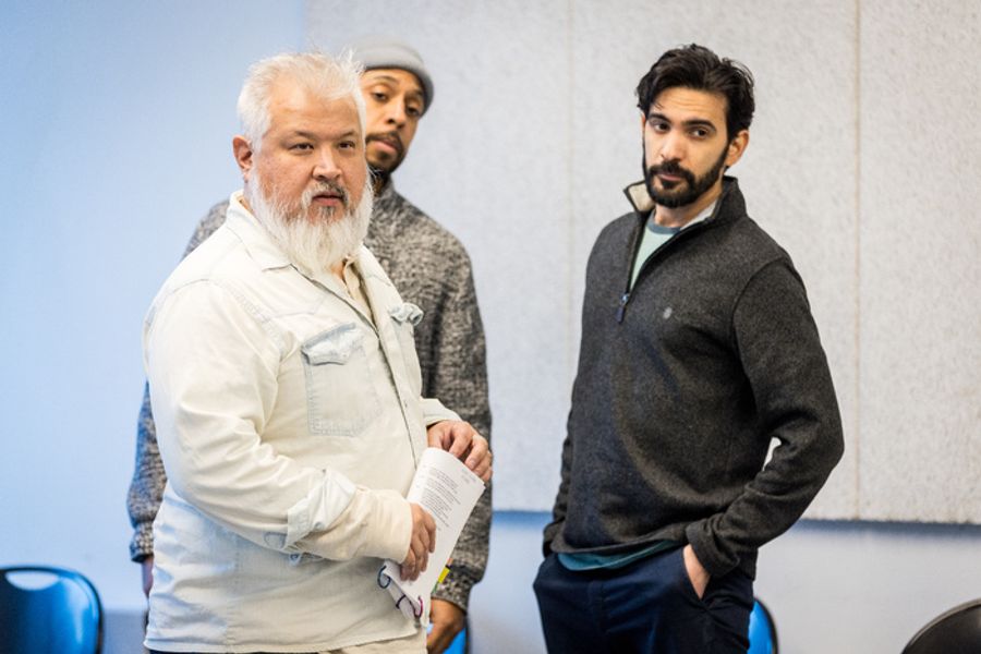 Photos: Inside Rehearsals for RICHARD III at The Curtain Image