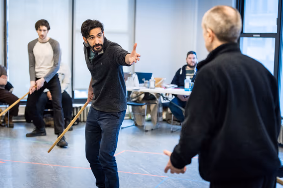 Photos: Inside Rehearsals for RICHARD III at The Curtain Image