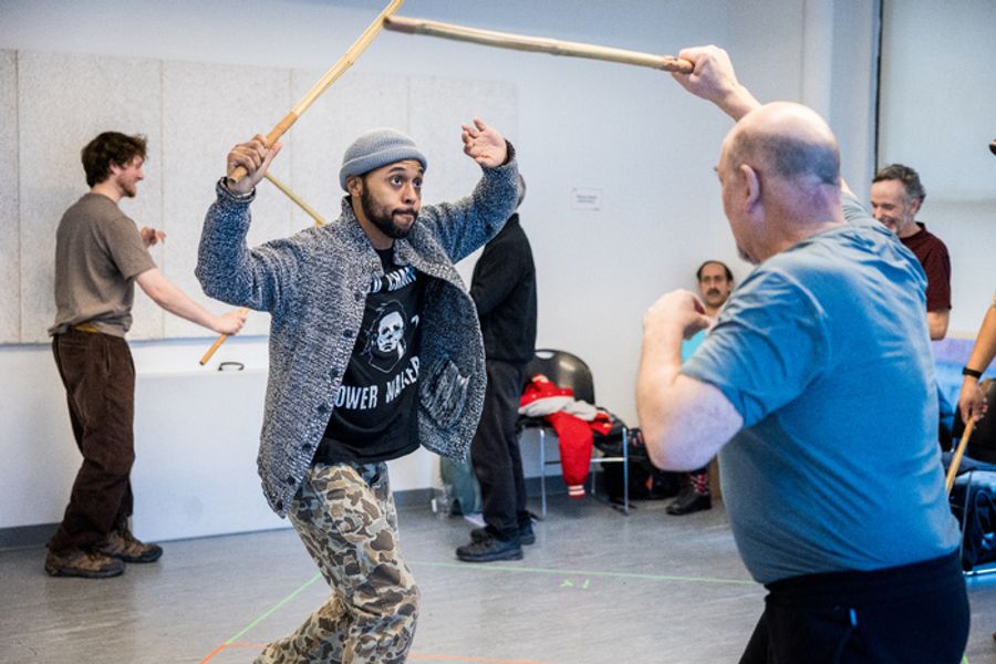 Photos: Inside Rehearsals for RICHARD III at The Curtain Image