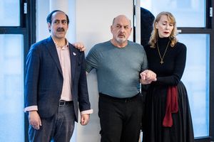 James Rana, Gys De Villiers, and Julia Campanelli Photo