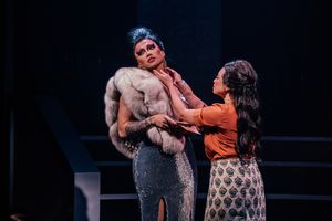 Aura Mayari and Carol Angeli in HERE LIES LOVE Photo