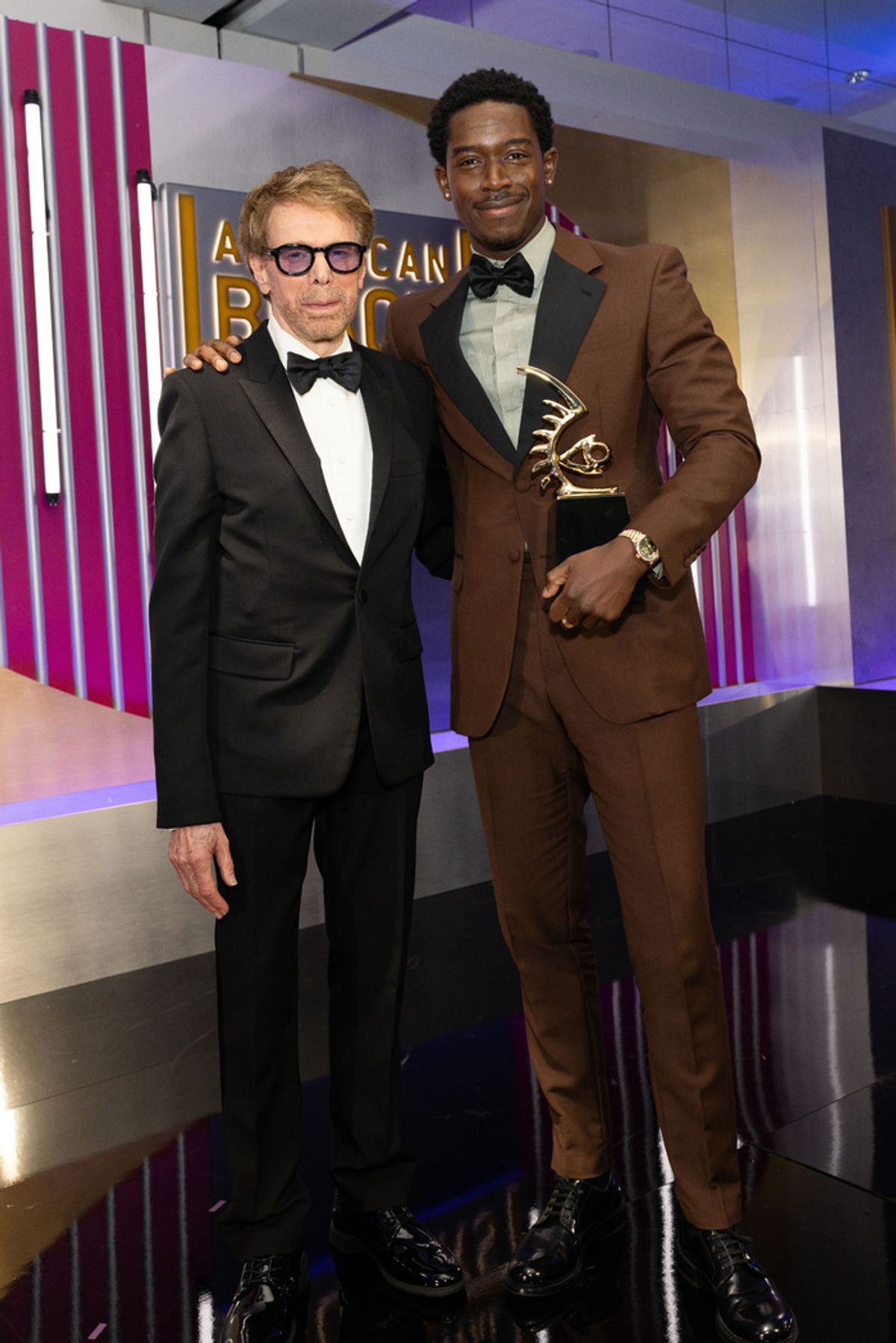 Jerry Bruckheimer, Damson Idris at 