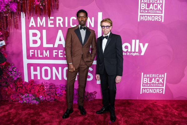Damson Idris, Jerry Bruckheimer  Photo