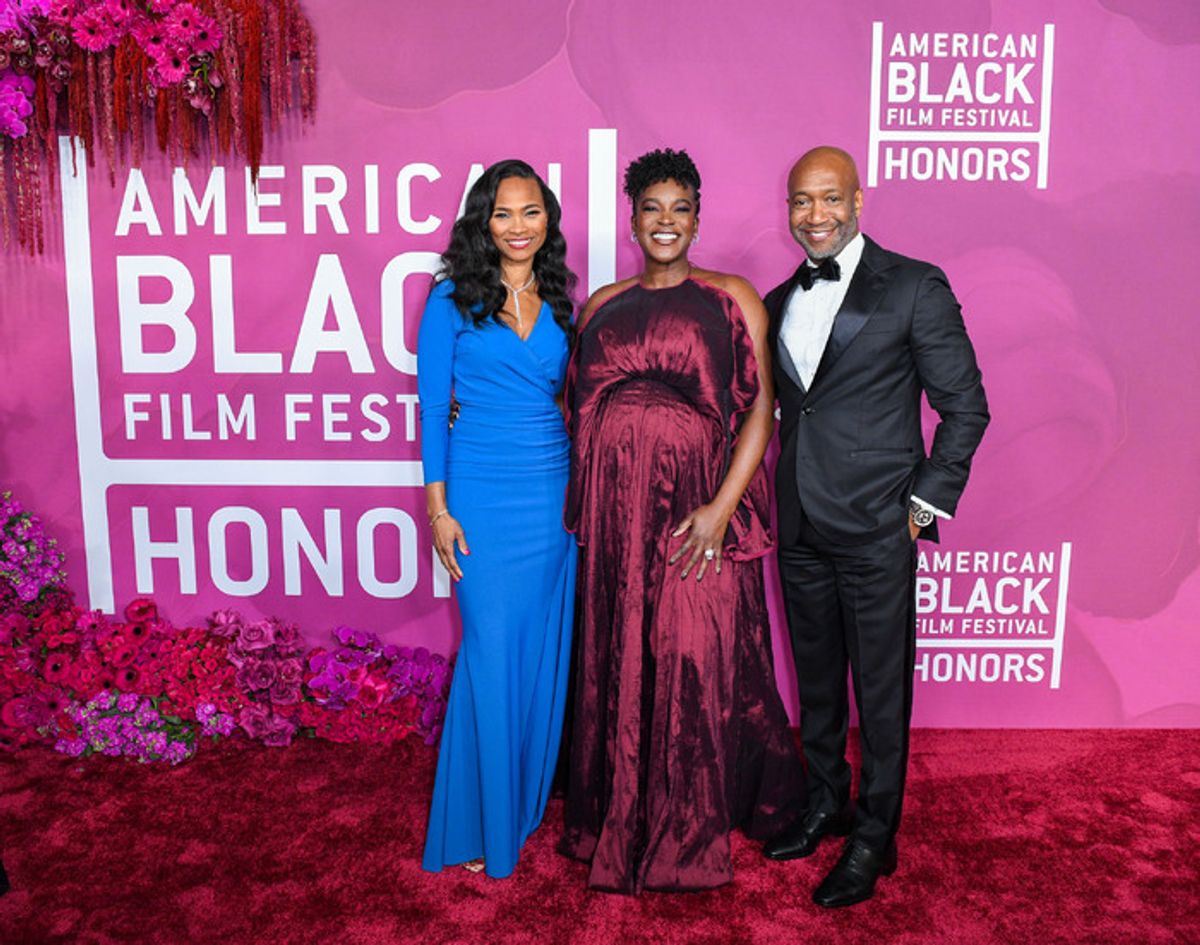 Nicole Friday, Wunmi Mosaku, Jeff Friday at 