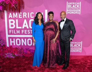 Nicole Friday, Wunmi Mosaku, Jeff Friday Photo