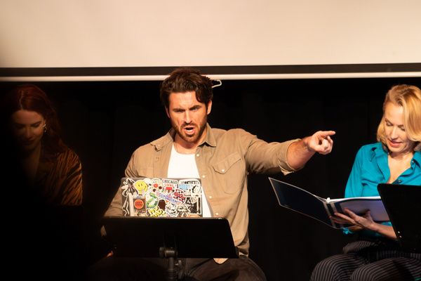 Conner Floyd and Meredith Thomas perform in Another Night of Staged Readings Featurin Photo