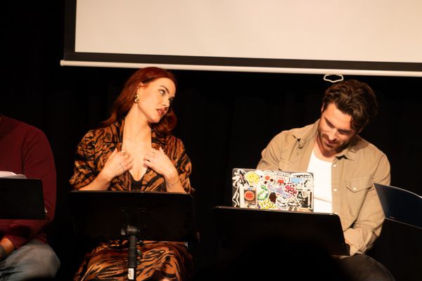 Conner Floyd and Courtney Hope perform in Another Night of Staged Readings Featuring  Photo