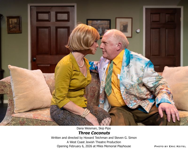 Review: THREE COCONUTS World Premiere Comedy at Miles Memorial Playhouse Image