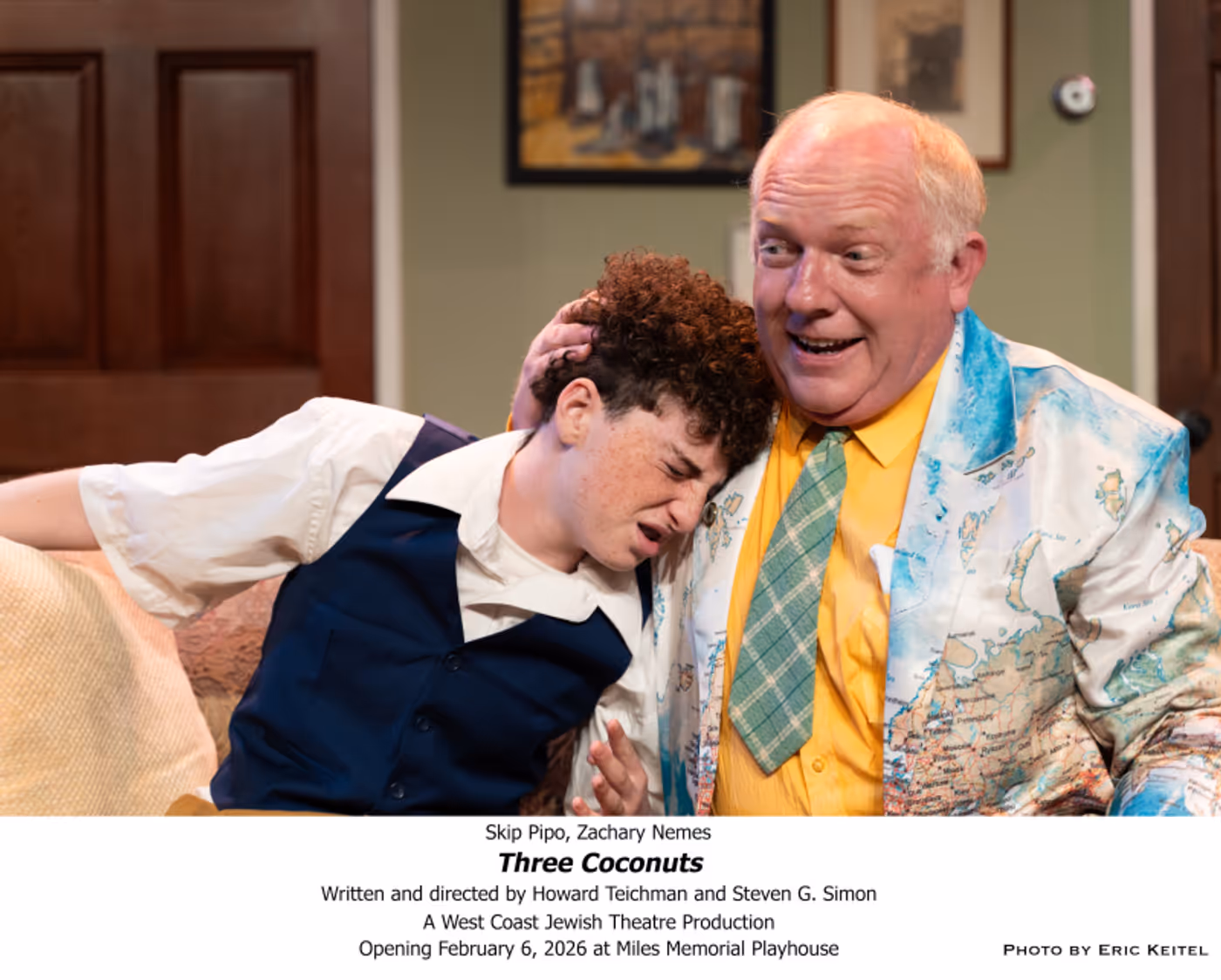 Review: THREE COCONUTS World Premiere Comedy at Miles Memorial Playhouse  Image