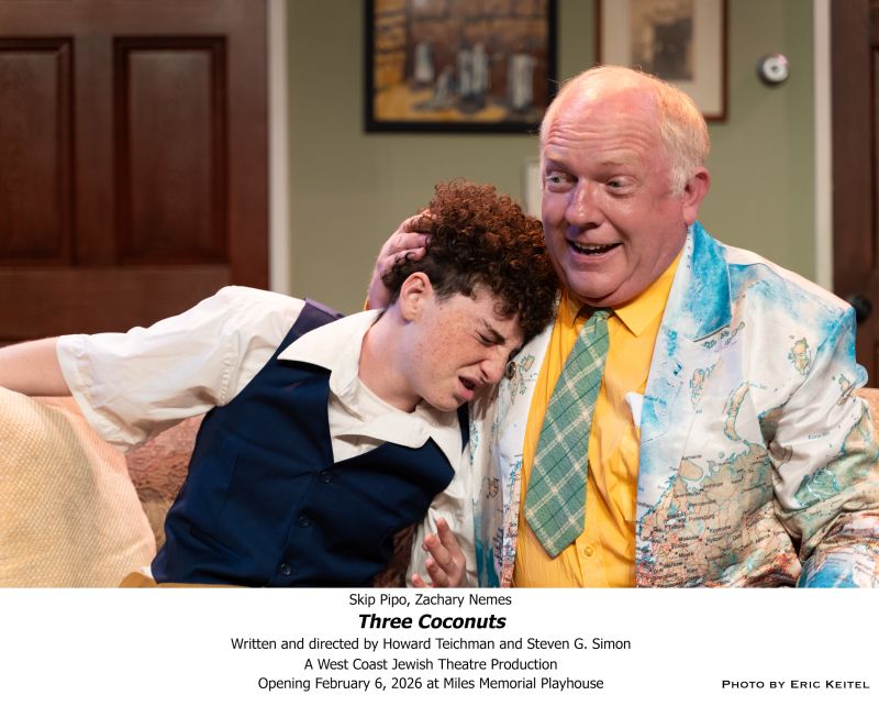 Review: THREE COCONUTS World Premiere Comedy at Miles Memorial Playhouse Image