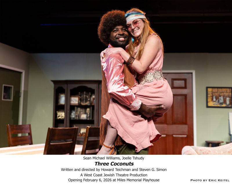 Review: THREE COCONUTS World Premiere Comedy at Miles Memorial Playhouse Image