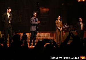 Nicholas Braun, Ray Romano, Jenny Slate and Jake Shane @ BroadwayWorld Nicholas Braun, Ray Romano, Jenny Slate and Jake Shane Photo