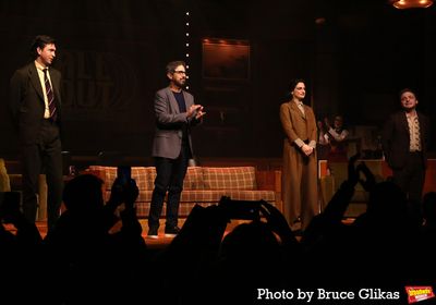 Nicholas Braun, Ray Romano, Jenny Slate and Jake Shane  Photo