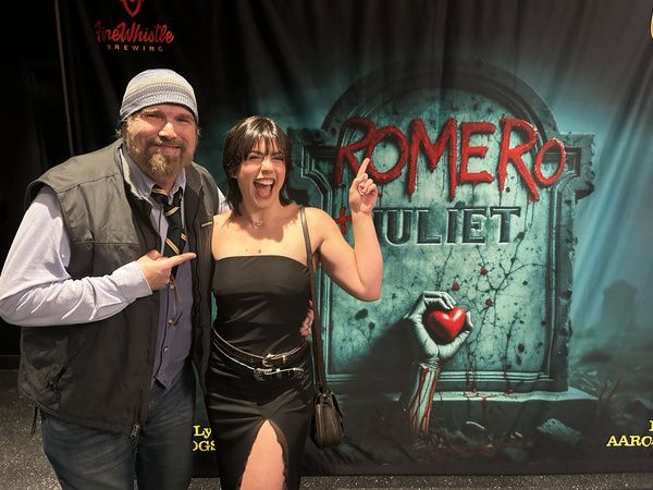 Scott Logsdon and Tessa DeJeet (Creative Associate). Photo