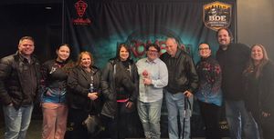 Tristan Smith (center)  and Family. Photo
