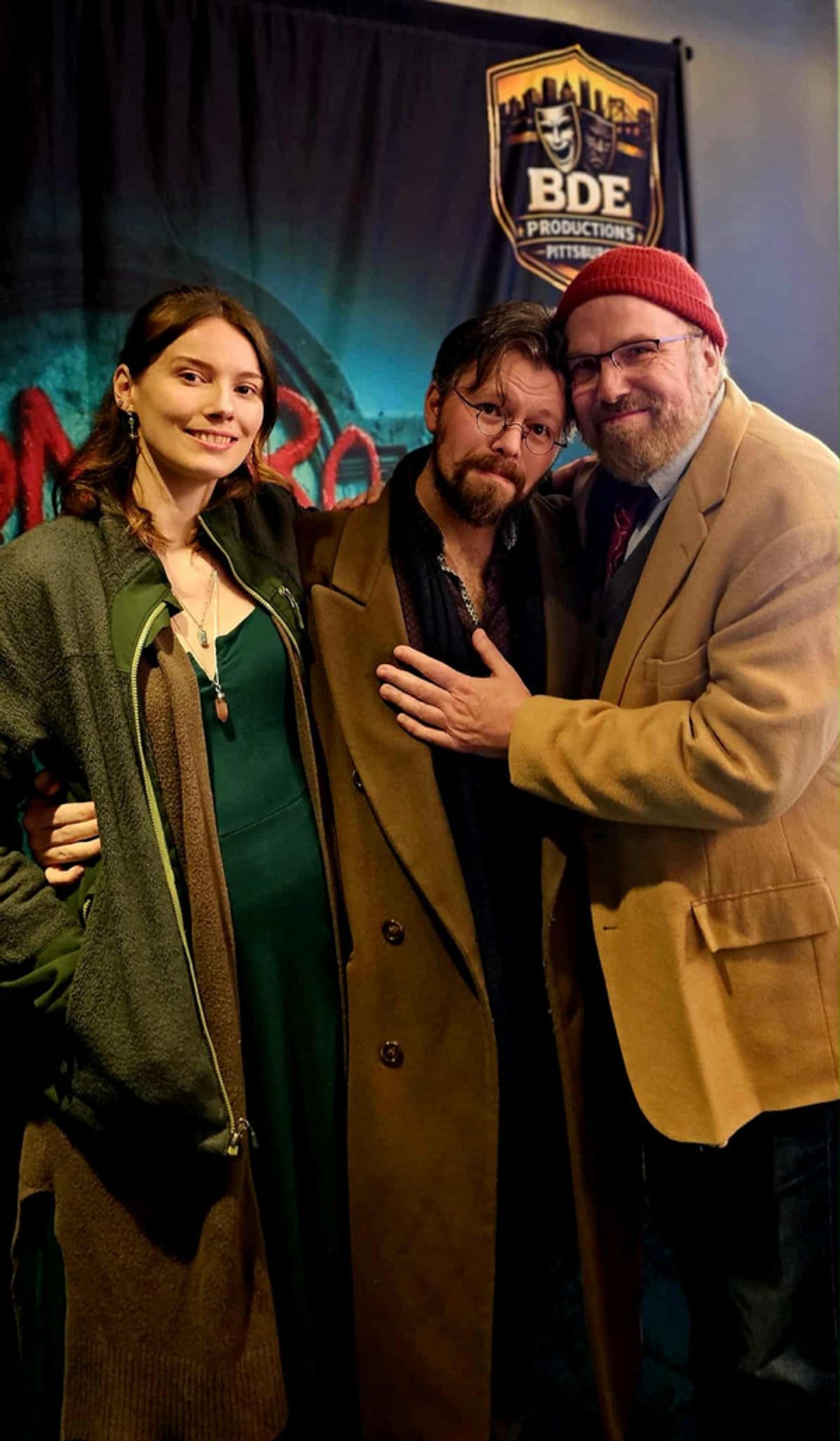 Andrea Benson,  Joshua Kelly, and Scott Logsdon. at 