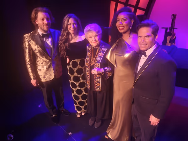 Adrian Galante, Hilary Kole, Marilyn Maye, Ta-Tynisa Wilson, John Pagano Photo