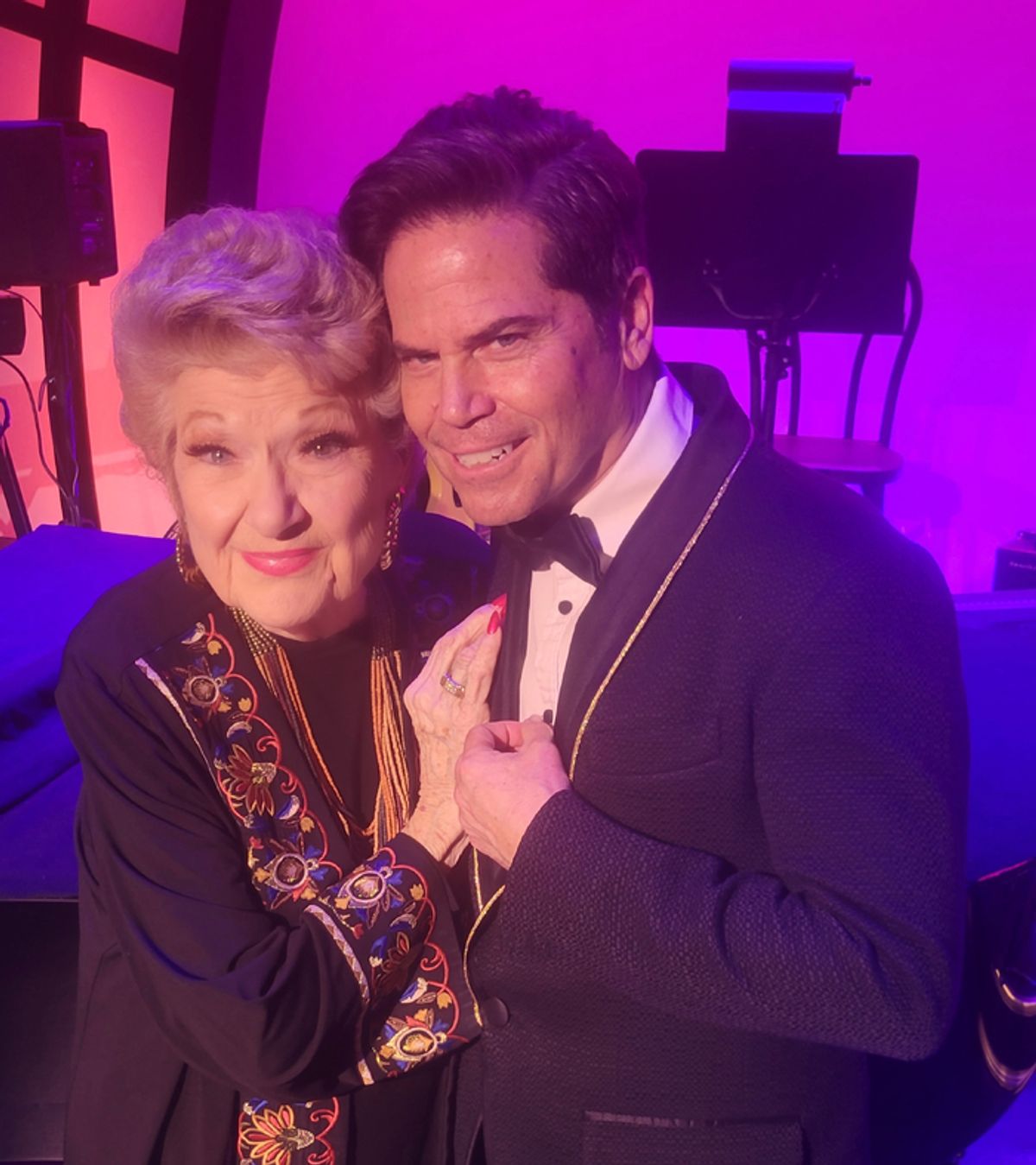 Marilyn Maye and John Pagano at 