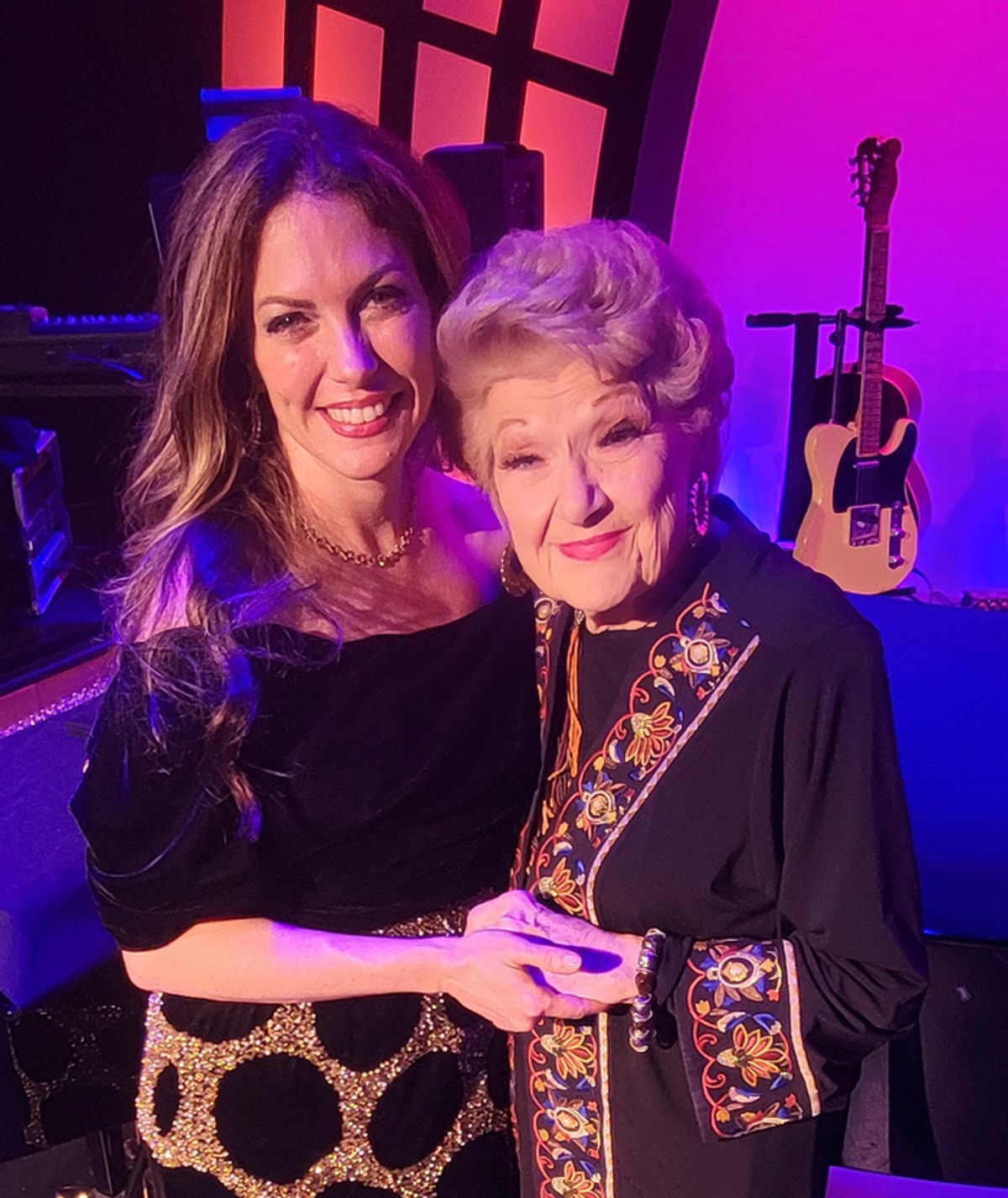 Hilary Kole and Marilyn Maye at 