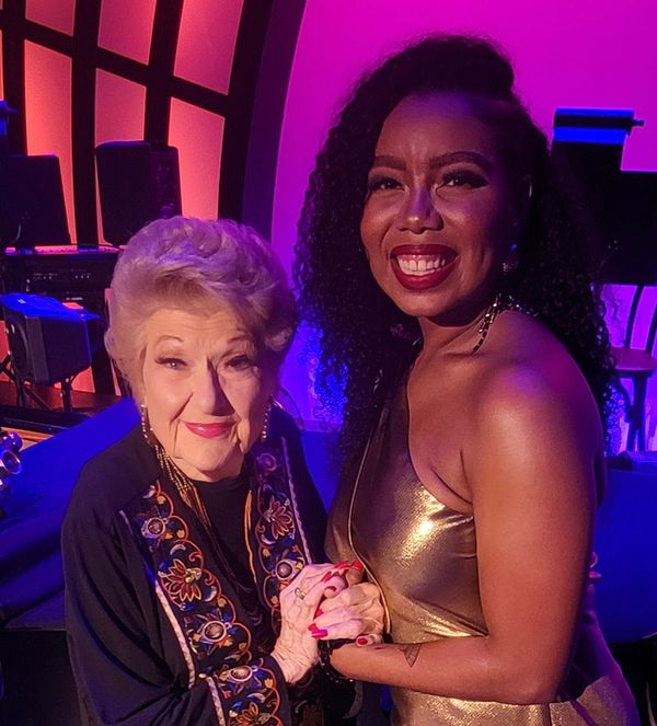 Marilyn Maye and Ta-Tynisa Wilson Photo