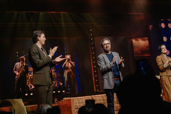 Nicholas Braun, Ray Romano Photo