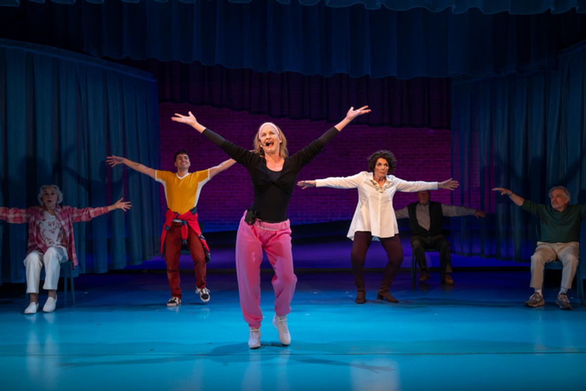 Mary Beth Peil, Noah Galvin, Heidi Armbruster, Caroline Aaron, Peter Maloney, and Chip Zien at 