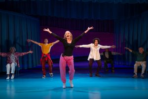 Mary Beth Peil, Noah Galvin, Heidi Armbruster, Caroline Aaron, Peter Maloney, and Chi Photo