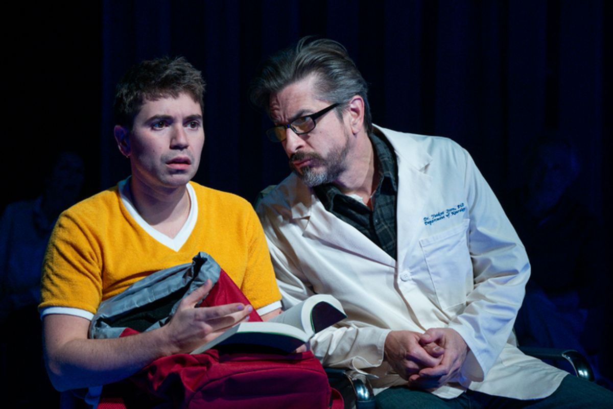 Noah Galvin & Matthew Saldívar at 