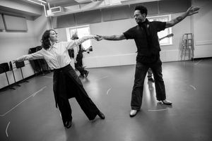 Gaby Moreno and Gary Dourdan Photo