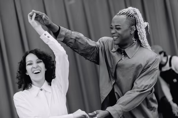 Gaby Moreno and J. Harrison Ghee Photo