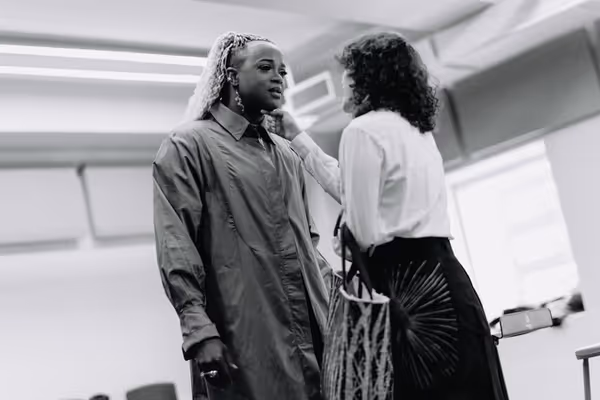 J. Harrison Ghee and Gaby Moreno Photo