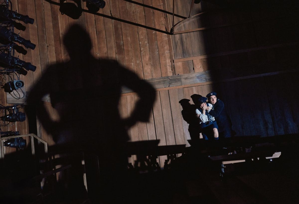 Tedra Millan and Max Gordon Moore at 