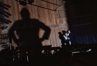 Tedra Millan and Max Gordon Moore Photo