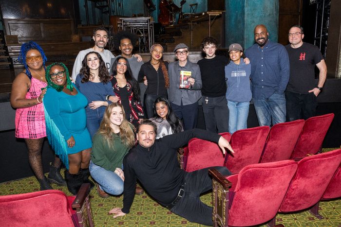 Photos: Brandi Carlile Stops By HADESTOWN On Broadway — photo 1 of 5