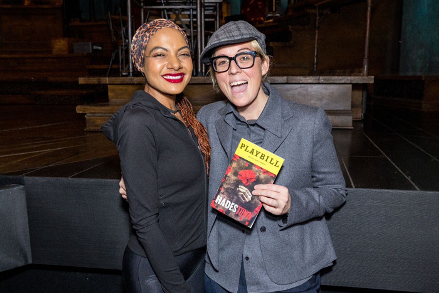 Photos: Brandi Carlile Stops By HADESTOWN On Broadway Photos: Brandi Carlile Stops By HADESTOWN On Broadway Image