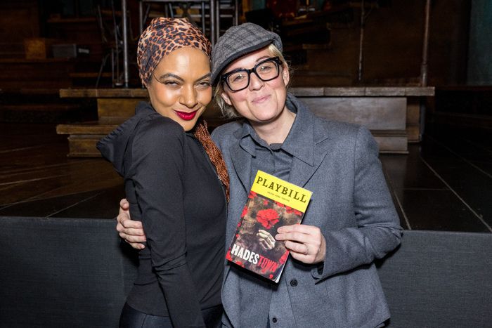 Photos: Brandi Carlile Stops By HADESTOWN On Broadway — photo 4 of 5