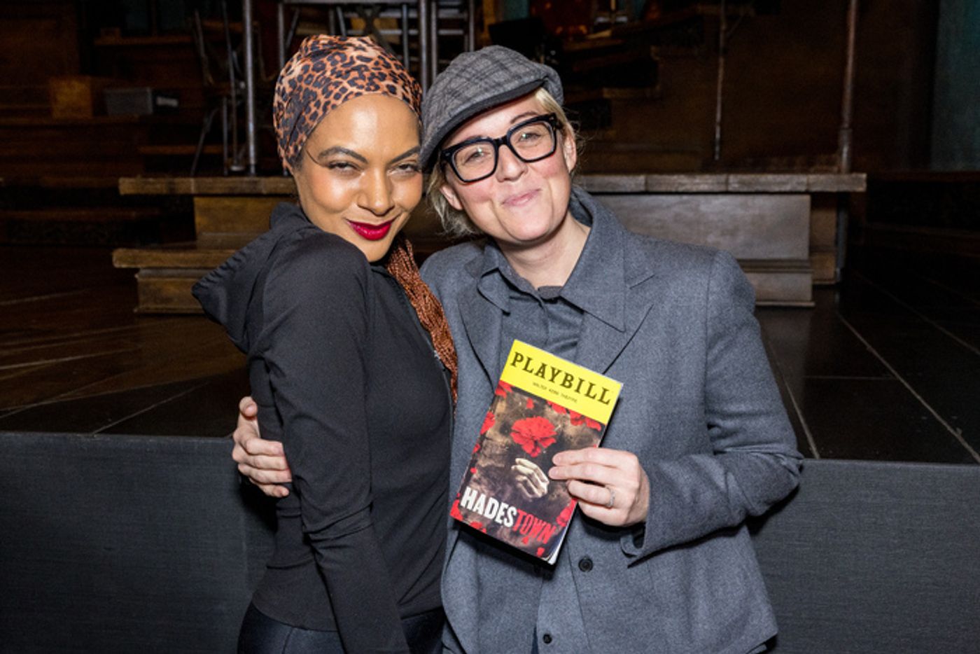 Photos: Brandi Carlile Stops By HADESTOWN On Broadway Photos: Brandi Carlile Stops By HADESTOWN On Broadway Image