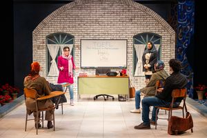 Pantea Ommi as Roya, Vaneh Assadourian, Jamie Rezanour, Shadee Vossoughi, and Nima Ra Photo