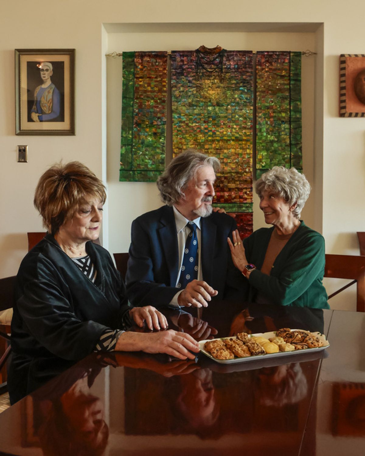 Becky London, Don Walker and Carolyn Michel at 