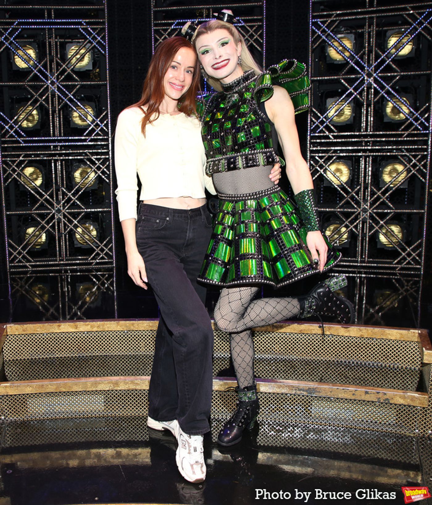 Photos: Whitney Leavitt and Mark Ballas Visit SIX on Broadway  Image