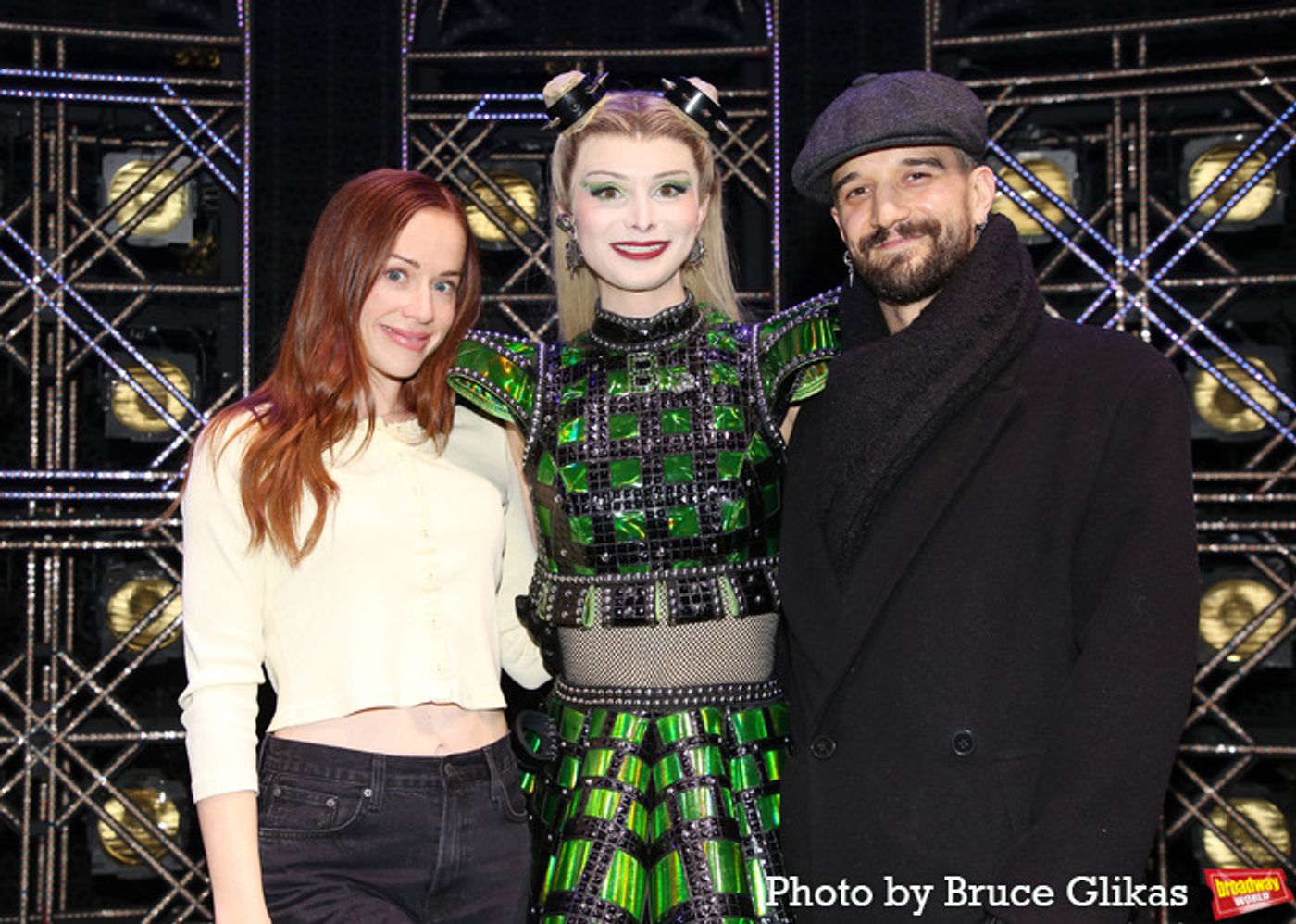 Photos: Whitney Leavitt and Mark Ballas Visit SIX on Broadway  Image
