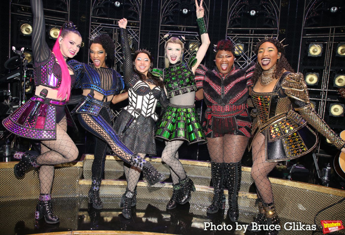 Photos: Whitney Leavitt and Mark Ballas Visit SIX on Broadway  Image