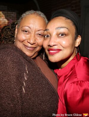 Fredi Walker-Browne and Natalie Venetia Belcon @ BroadwayWorld Fredi Walker-Browne and Natalie Venetia Belcon Photo