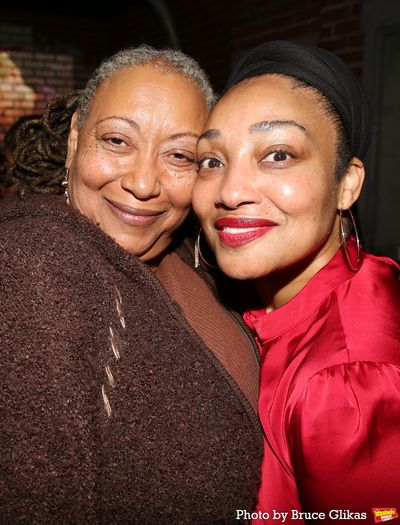 Fredi Walker-Browne and Natalie Venetia Belcon Photo